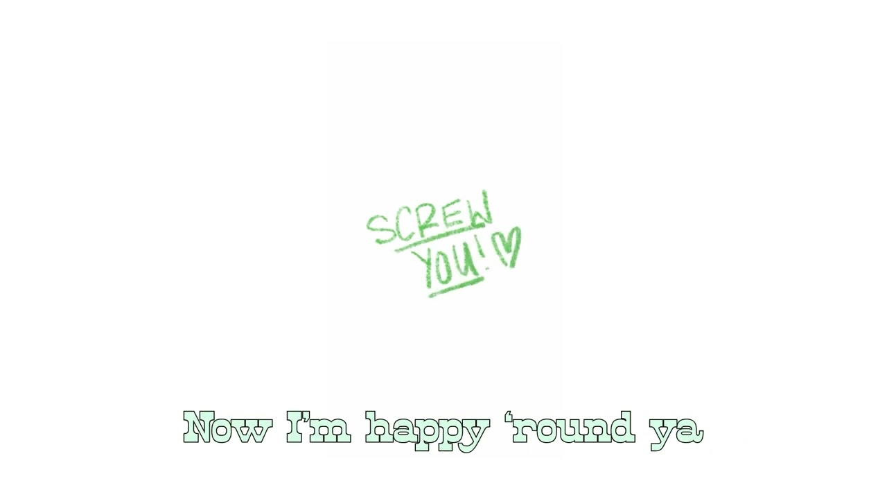 Ashley Kutcher - SCREW YOU (Official Lyric Video)