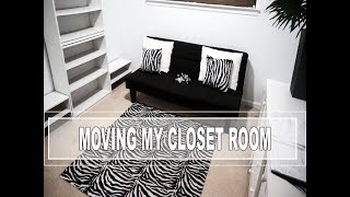 Here is the second part to my new room closet. moving it from one room to the other with organization tips ====================