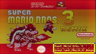 Super #Mario #Bros.  3 - Giant Land (World 4) #Remix #nintendo #mariobros #nes #snes #smb3