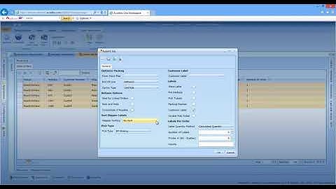 AccellosOne WMS Demo 6 - Waving