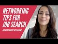 Networking tips for job search how to network to find a job