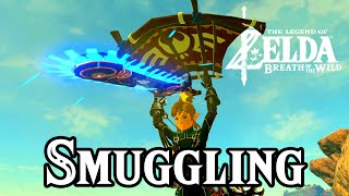 Link a une façon bizarre de porter des trucs - Smuggling (Zelda: Breath of the Wild)