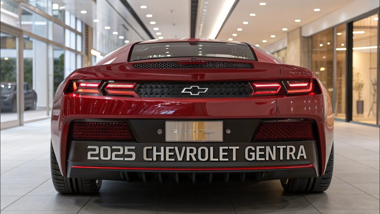 🚘 Chevrolet Gentra 2025  Возрождение элегантности и практичности! Новый стиль, технологии и комфорт 