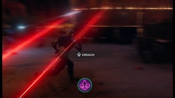 Down for crouch - Saints Row Reboot (Can be changed in settings)