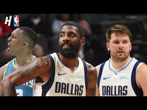 Dallas Mavericks vs Charlotte Hornets - Full Game Highlights 