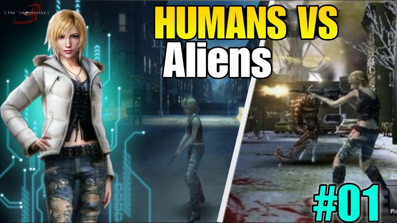 Aliens attacked on our.... planet Earth 🌍 | The 3rd Birthday gameplay part 1