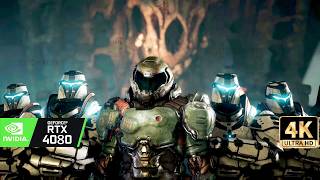 DOOM With NEXT-GEN Raytracing Is ABSOLUTELY INSANE | RTX 4080 Reshade Ultra Realism DOOM With NEXT-GEN Raytracing Is ABSOLUTELY INSANE | RTX 4080 Reshade Ultra Realism