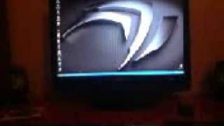 Old 17 Inch Proview Monitor vs New 22" LG Lcd Monitor