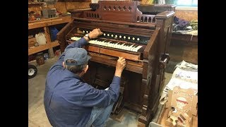 Antique Pump Organs Being Restored by Retired Pastor