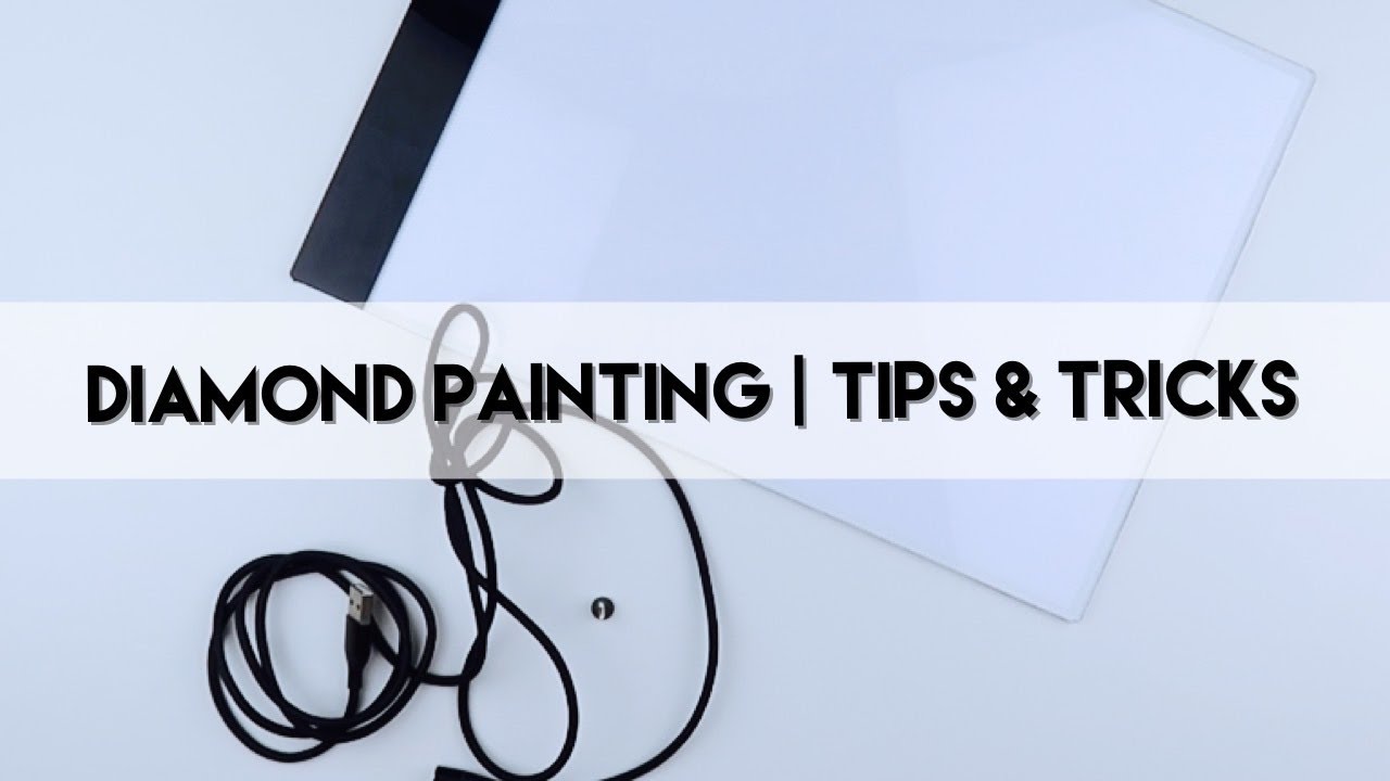 How to Use a Light Pad for Diamond Painting？ - ARTDOT