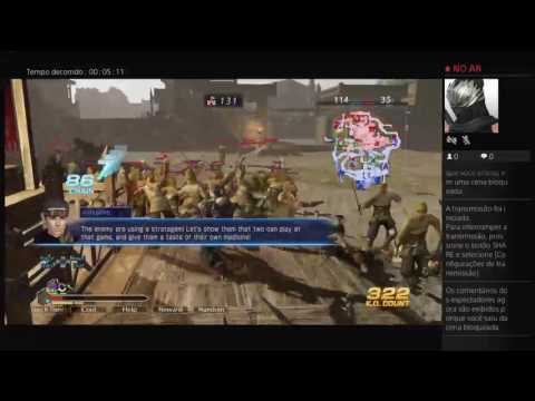 Vídeo: Transmissão Ao Vivo De Dynasty Warriors 8 às 17h BST