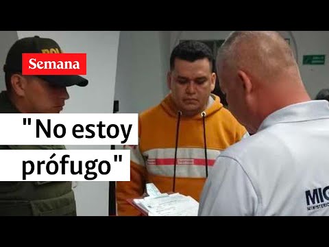 Digno Palomino habló y desmintió su fuga; dijo que estaba en cita médica  | Videos Semana