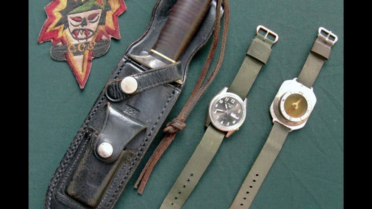 meget Samle Nordamerika Seiko's MACV-SOG Wristwatches in Vietnam 1968-1972 - YouTube