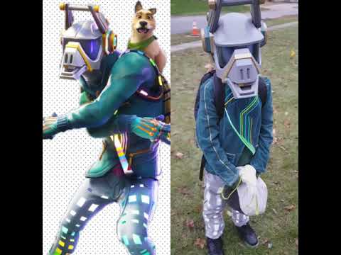 Fortnite Coolest Costume My Dad Made Dj Llama Dj Yonder Youtube - fortnite coolest costume my dad made dj llama dj yonder