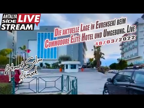 Die aktuelle Lage in Evrenseki beim Commodore Elite Hotel und Umgebung. Live