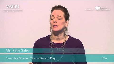 [TEASER] Game-based Learning in New York! - Katie Salen Focus WISE 2013