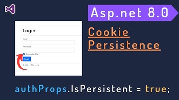 Asp.net 8.0 authentication, remember me, persist cookie with expiry date