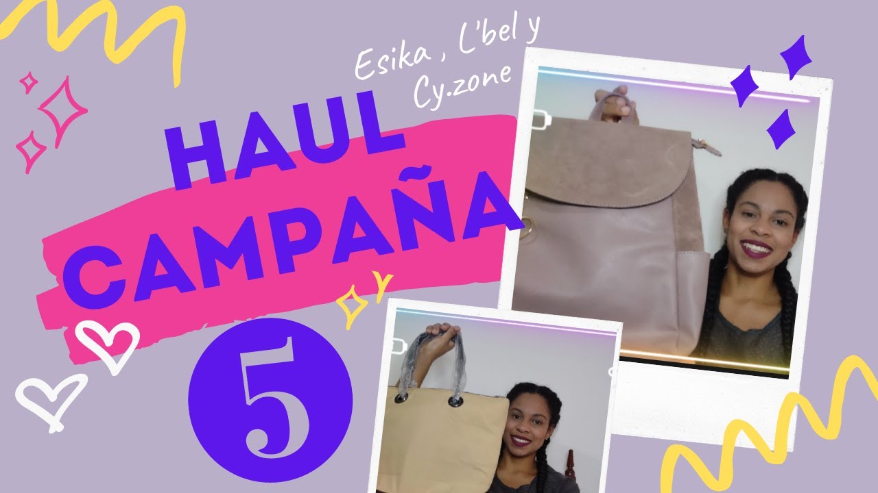 Haul Campaña 5 Cyzone 💗 Bolsos y Morrales💗 - YouTube