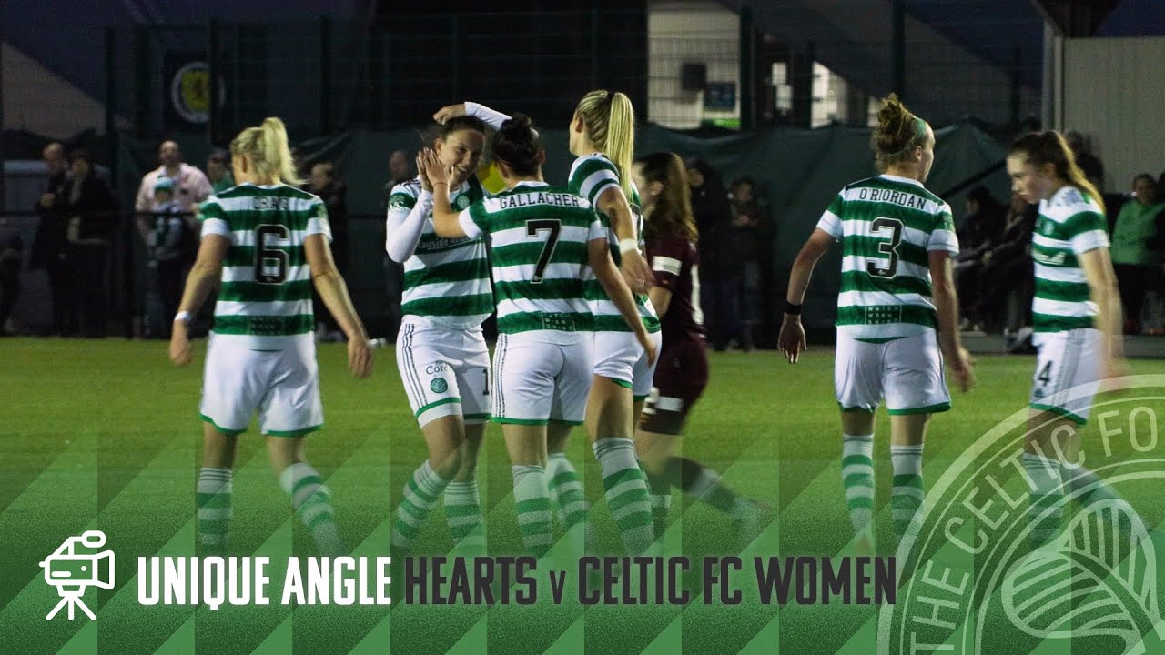 Celtic TV Unique Angle Hearts 0-6 Celtic FC Women Six for Sensational Celts!
