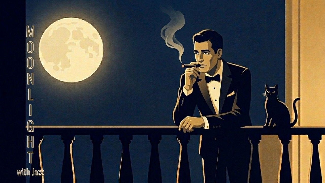 Deep thoughts in the moonlight — Retro Jazz