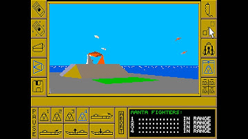 DOSBOX Carrier Command Enemy Carrier Beat-down multiple times over