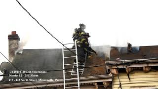 20210720 3rd Alarm North street Minersville, Pa