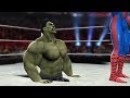 Hulk vs spiderman  i quit match