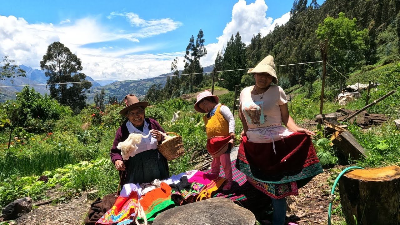 Recuperando nuestros vestimentas andinas