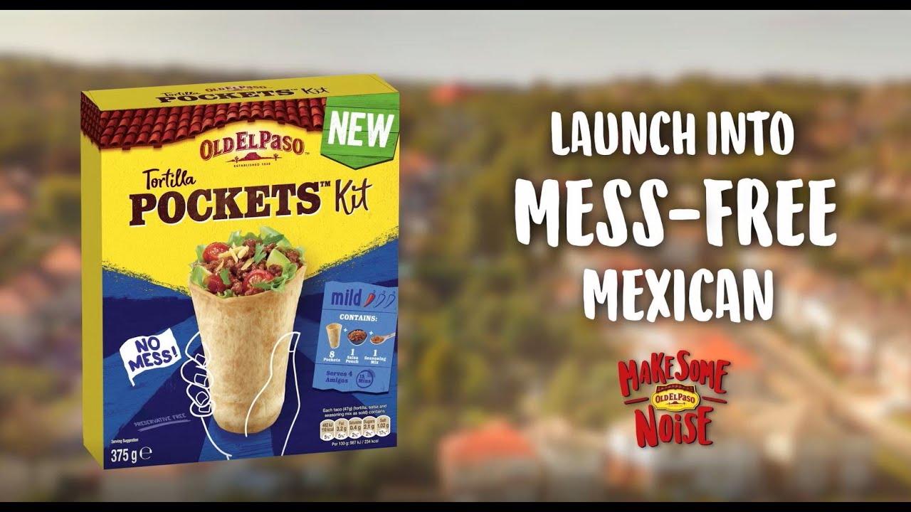 Old El Paso release tortilla pockets for messy eaters - Eat Out 