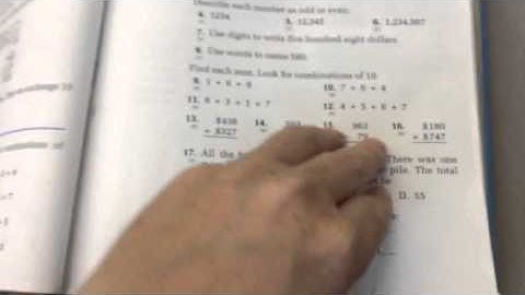 Reading of Saxon Math 6/5 Lesson 6