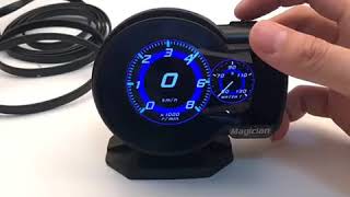 Magician OBD2 F835 Car Digital Gauge Display and Monitoring