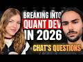 Quant Trading in 2026: Worklife Balance, Important Skills and Chat's Burning Questions