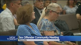 Roseville Residents Share Outrage Over Housing Sexually Violent Offenders