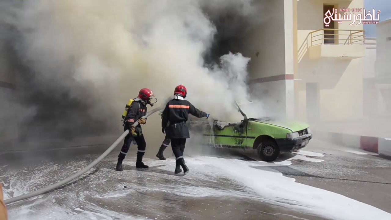 شاهدو تتدخلات الوقاية المدنية في الناظور