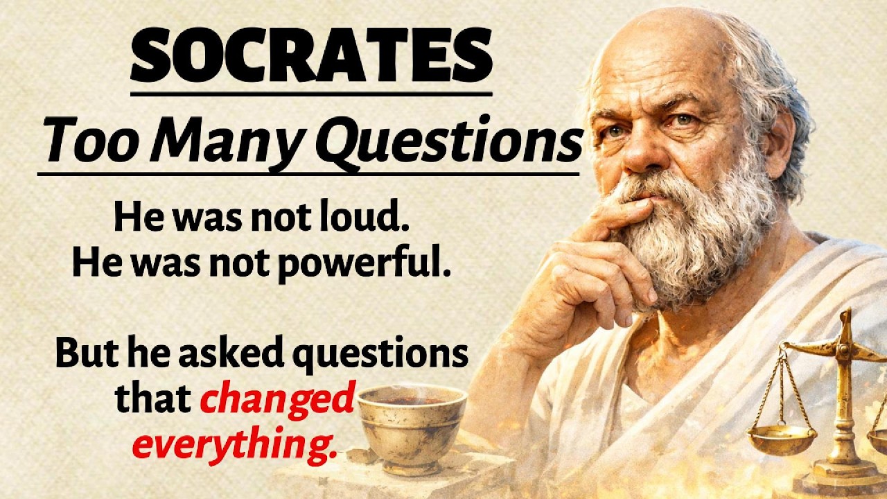 Socrates: The Man Who Asked Too Many Questions | Learn English with Story