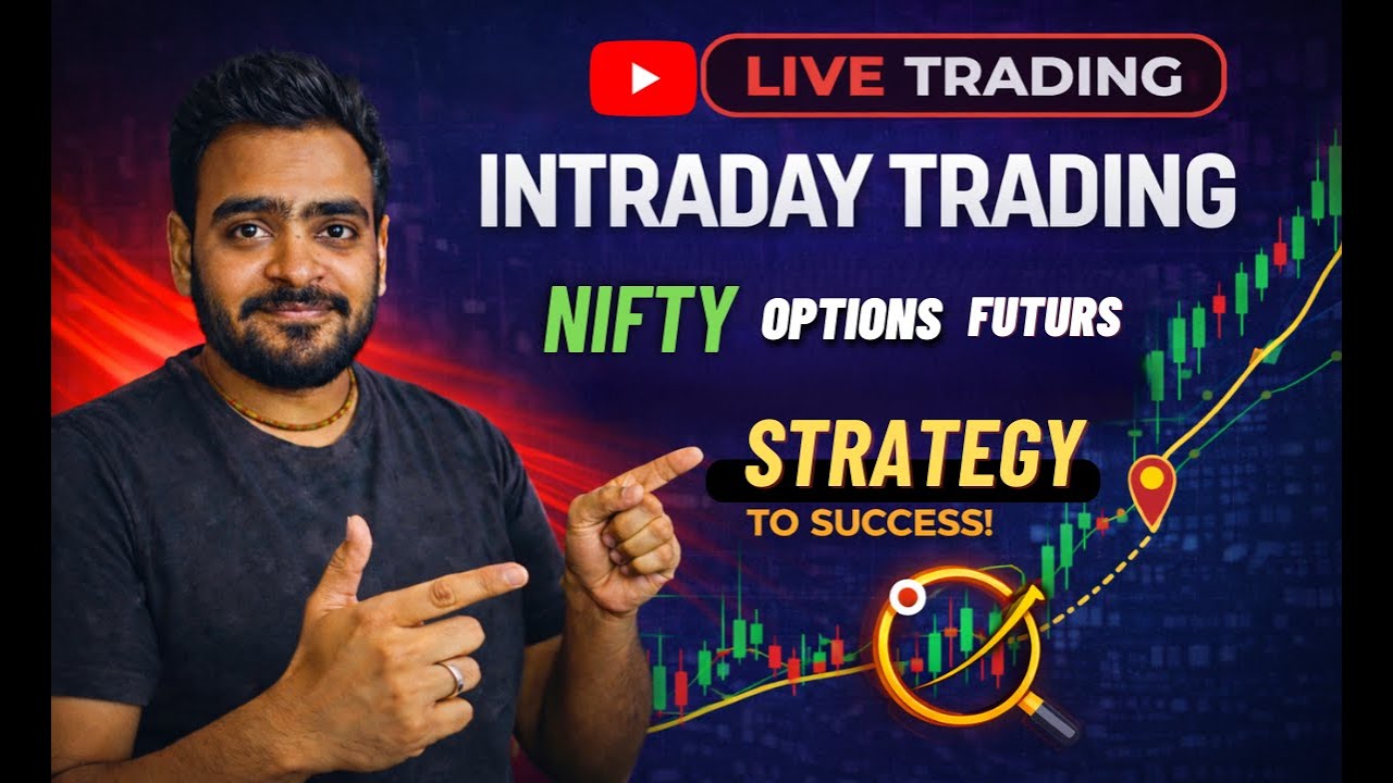 28 Jan Live Stream🔴Live | Intraday Trading Strategy |  