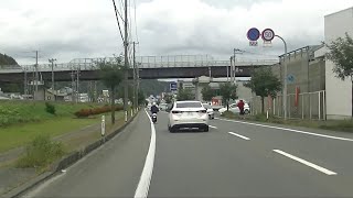 JR山田線を見ながら 千徳→宮古 国道106号線