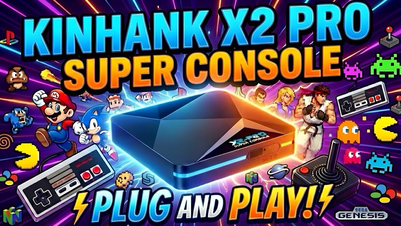 Kinhank X2 Pro Super Console – The Best Budget Plug and Play Retro Gaming System?