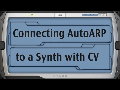 Connecting AutoARP to a Synth (Reason 6.5)
