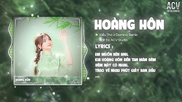 Nhạc Tình Đêm Nay Lâng Lâng Remix  | Hoàng Hôn - Kiều Thơ x Domino Remix | Anh Muốn Bên Nàng..