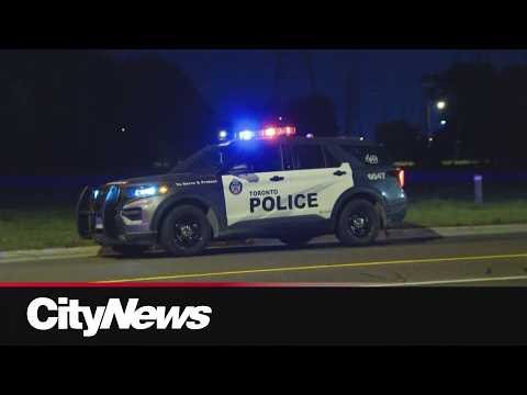 Two police officers injured in crash while responding to break-in