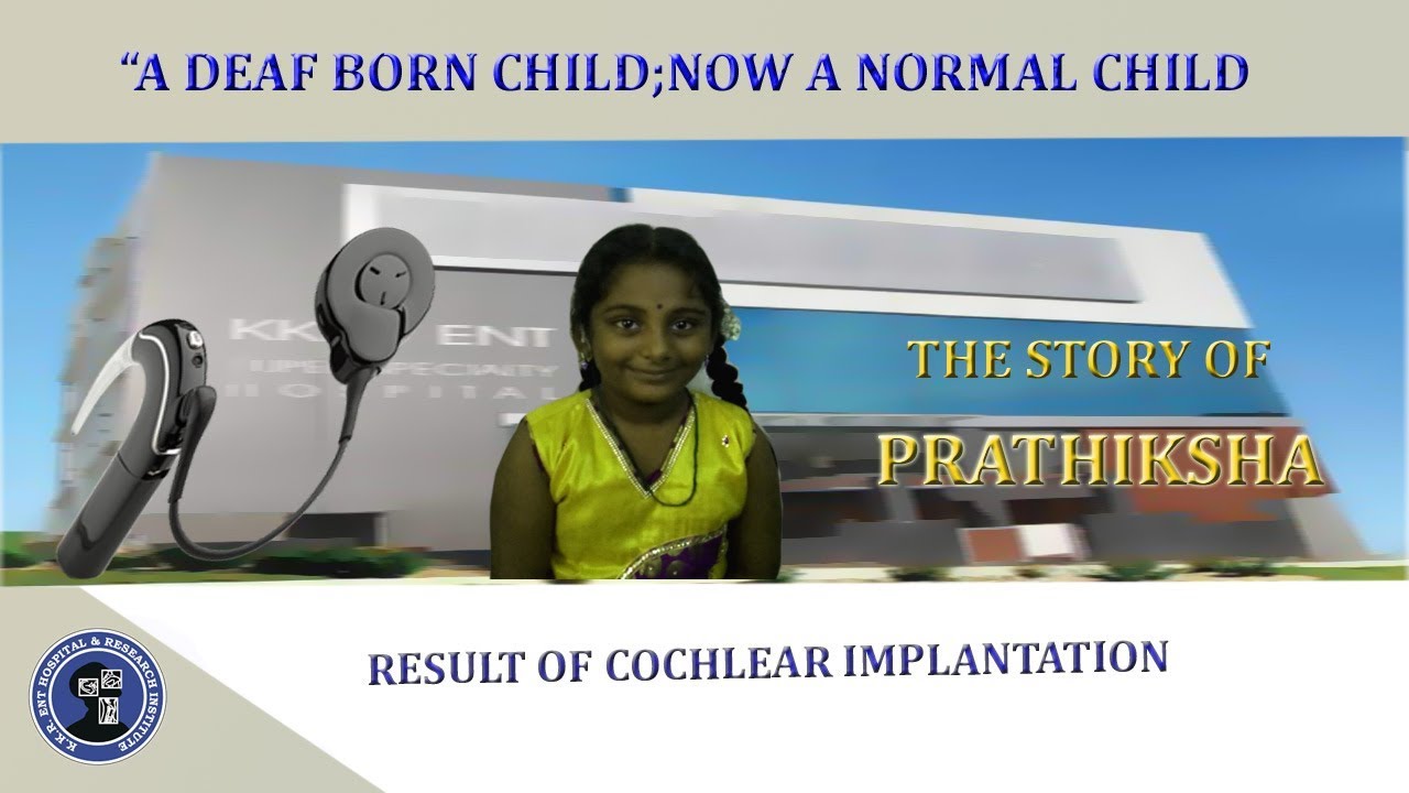 A DEAF BORN CHILD ; NOW A NORMAL CHILD 