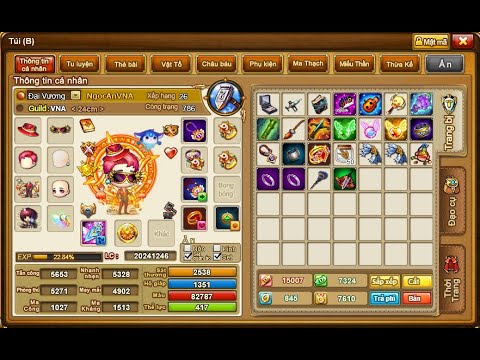 Video Part 3 - Thanh niên 1 ngày bụp 400k xu up nick lên 20m... - youtube