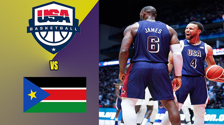 LeBron James & Anthony Davis Highlights vs South Sudan | Team USA Highlights | July 20th, 2024