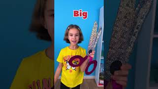 Big vs Small 📏✅ Kids Size Game #shorts #fun