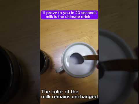 I'll prove to you in 20 SECONDS milk is the ultimate drink