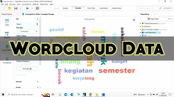 Word cloud Data twitter menggunakan aplikasi Rapid Miner | Data Mining