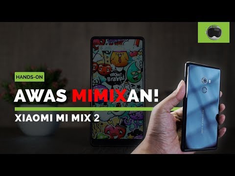 Xiaomi Mi MIX 2 Hands-on + Unboxing Indonesia