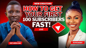 How to Get Your First 100 YouTube Subscribers Fast