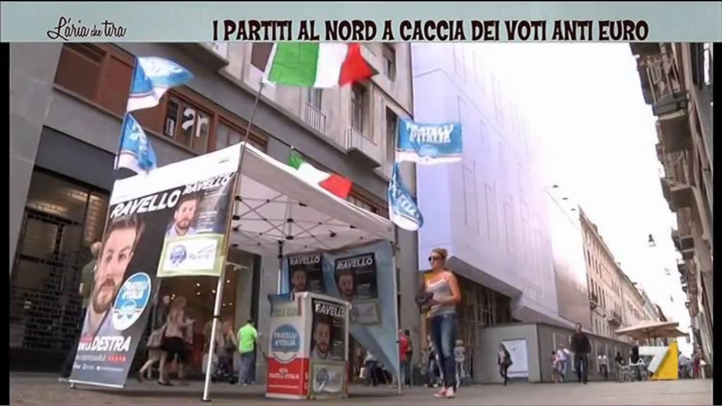 I partiti al nord a caccia dei voti anti euro - YouTube